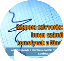 szapora szívverés csökkentése