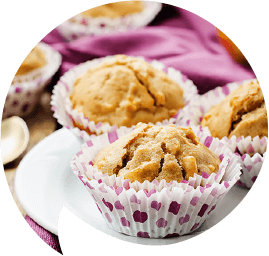 Apple and oat muffins-shaped-opt
